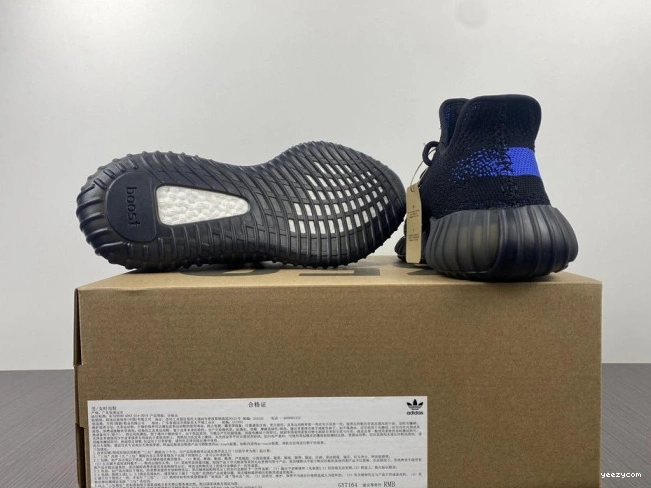 GY7164 Boost V2 Dazzling Adidas 350 Yeezy Blue 0808